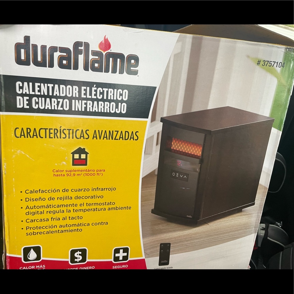 Duraflame electric heater